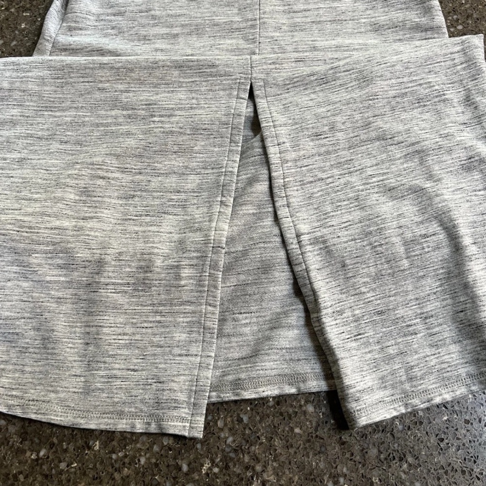 Pure Jill Short Sleeve Maxi Dress Size S Gray Pockets Casual Pima Cotton - Picture 6 of 8